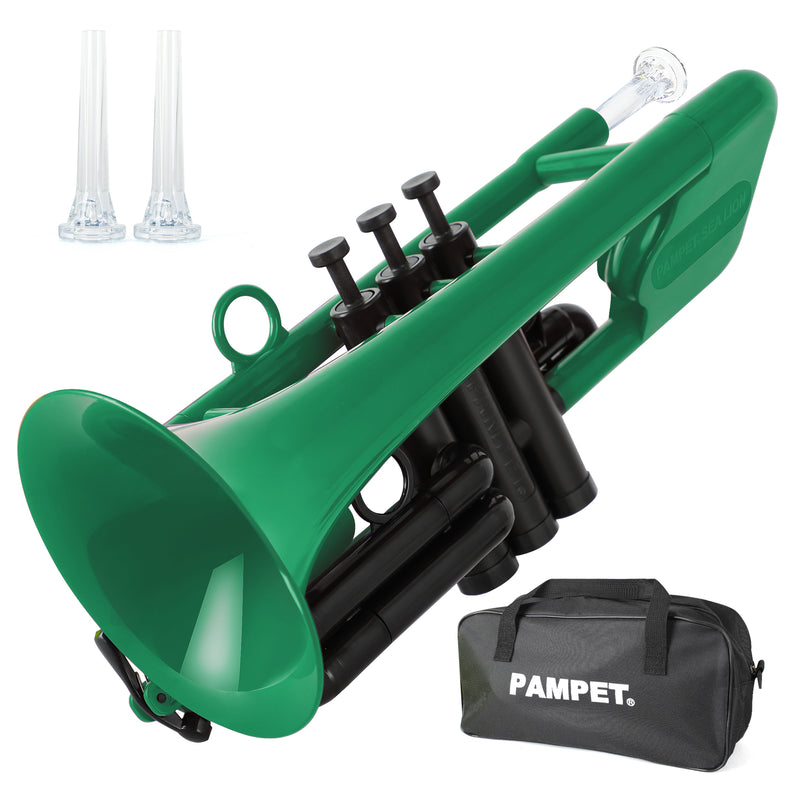 PAMPET SEA LION Bb Tone ABS Trumpet for Beginners with Carry Bag
